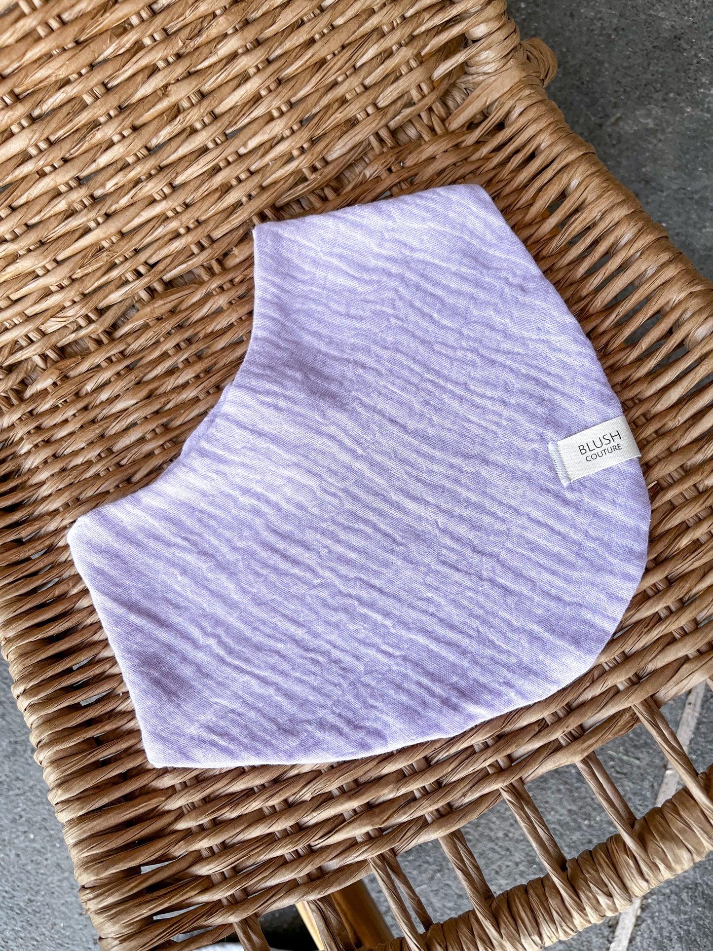 Sabberlatz Onesize Musselin - Lila