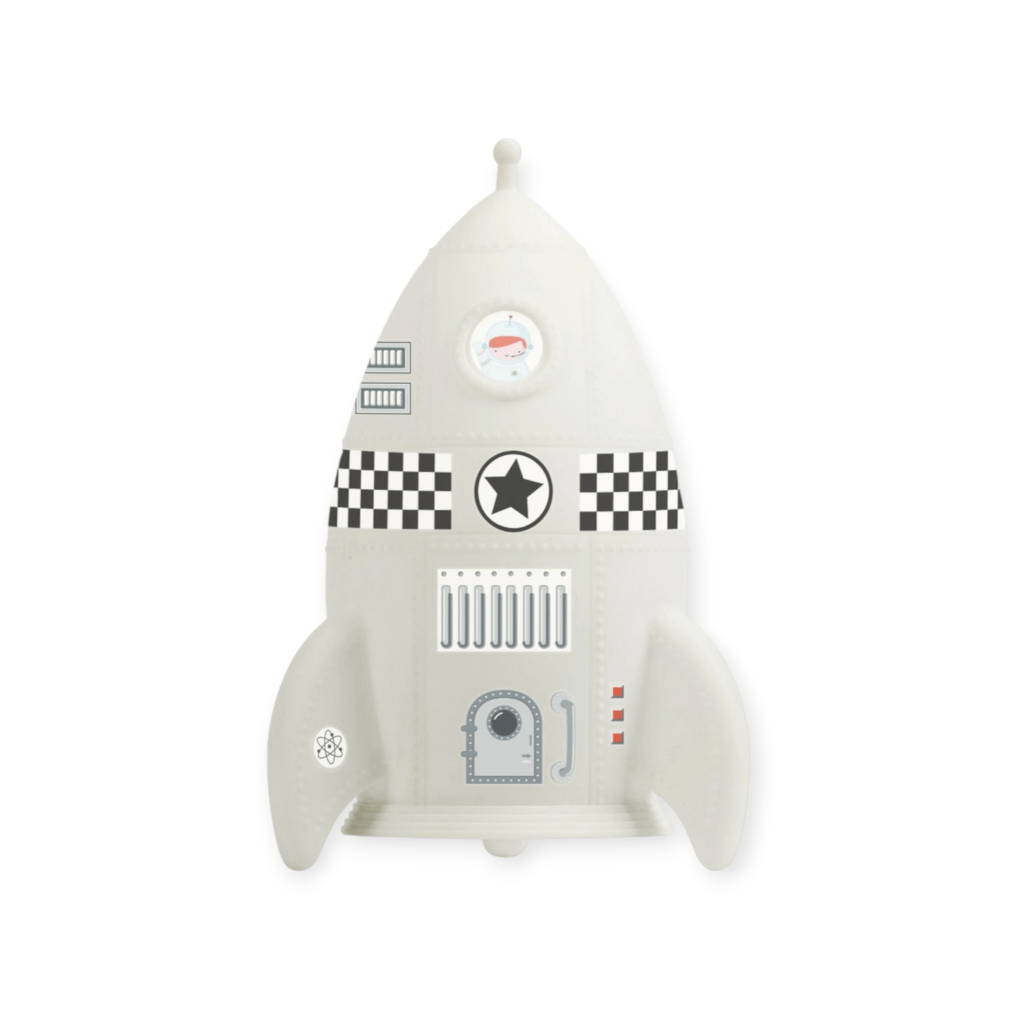 ALLC Nachtlicht mit Sticker "Rakete" - Siliblu Boutique & Atelier