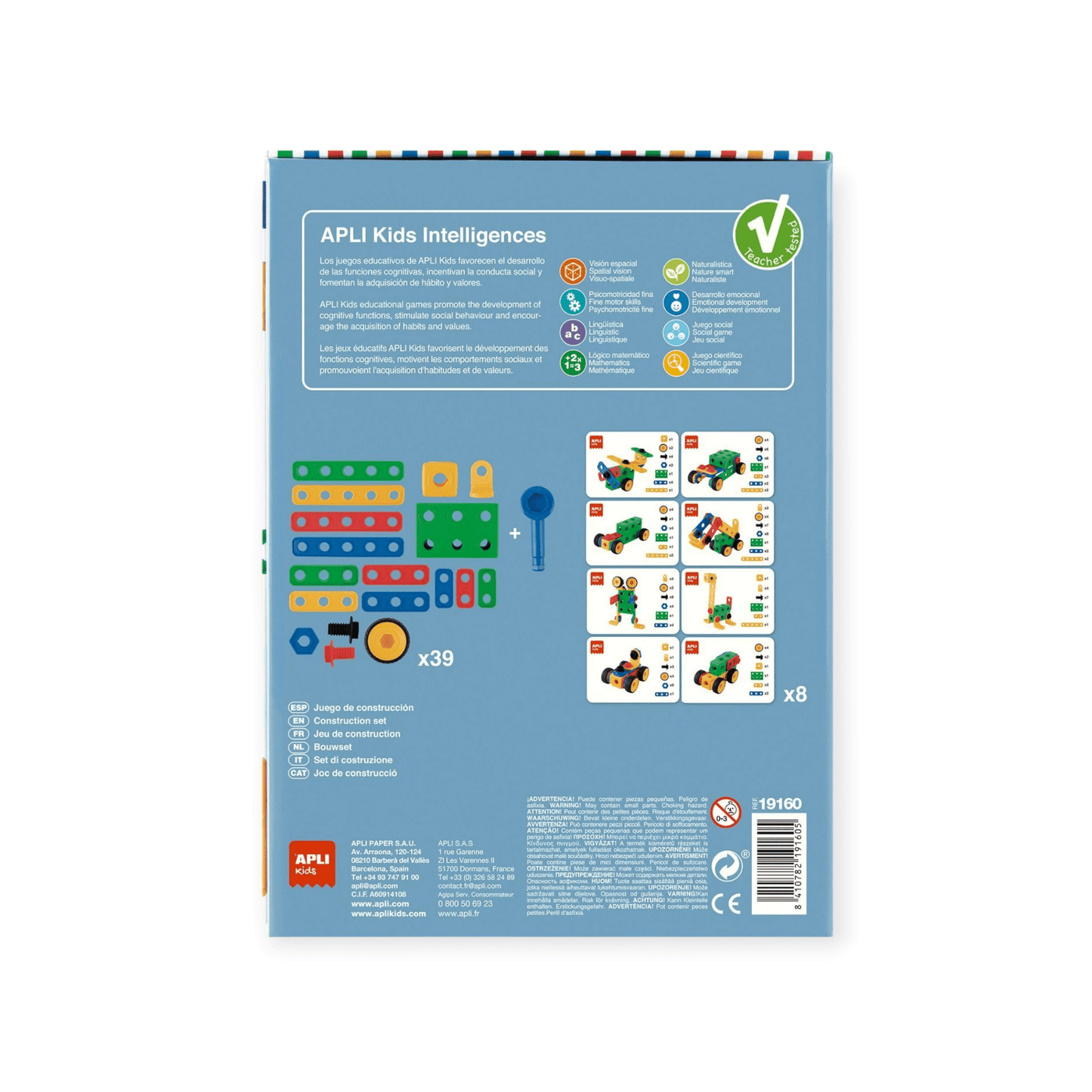 APLI KIDS Bauspiel lngenieur 39 - teilig - Siliblu Boutique & Atelier