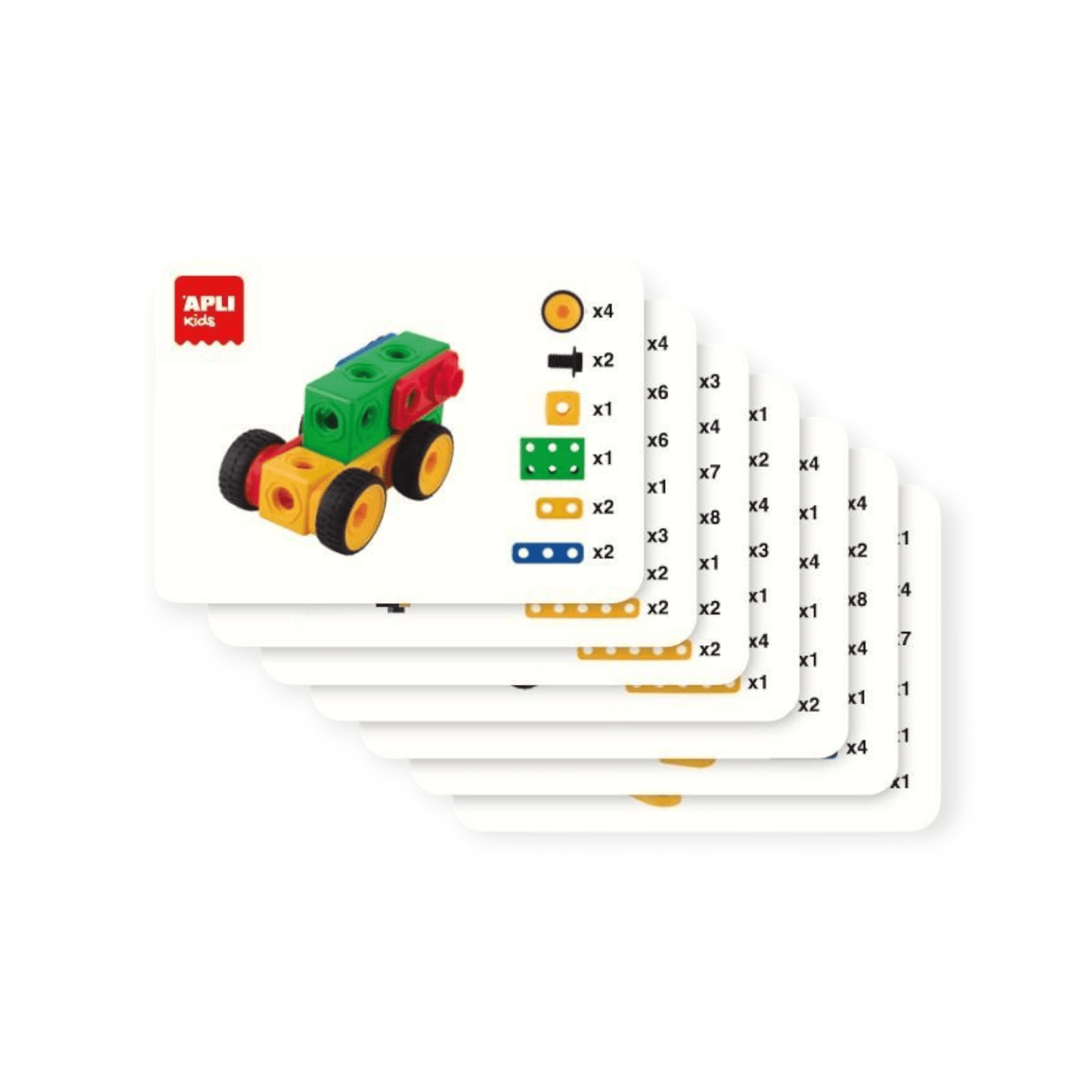 APLI KIDS Bauspiel lngenieur 39 - teilig - Siliblu Boutique & Atelier