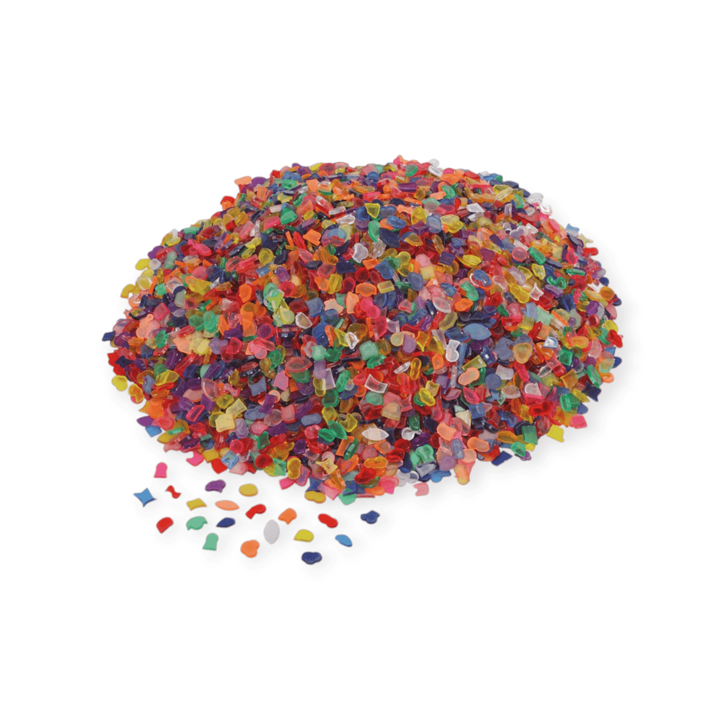 Betzold Mosaiksteine Kunststoff, 1 kg, transparent in praktischer Box - Siliblu Boutique & Atelier