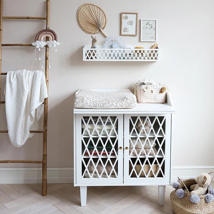 Cam Cam Copenhagen Harlequin Regal "weiss" - Siliblu Boutique & Atelier