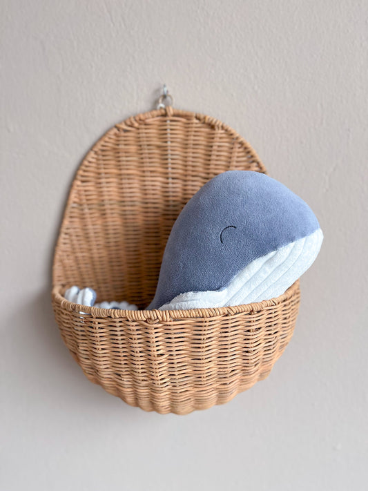 Cam Cam Copenhagen Rattanwandkorb "Natural" - Siliblu Boutique & Atelier