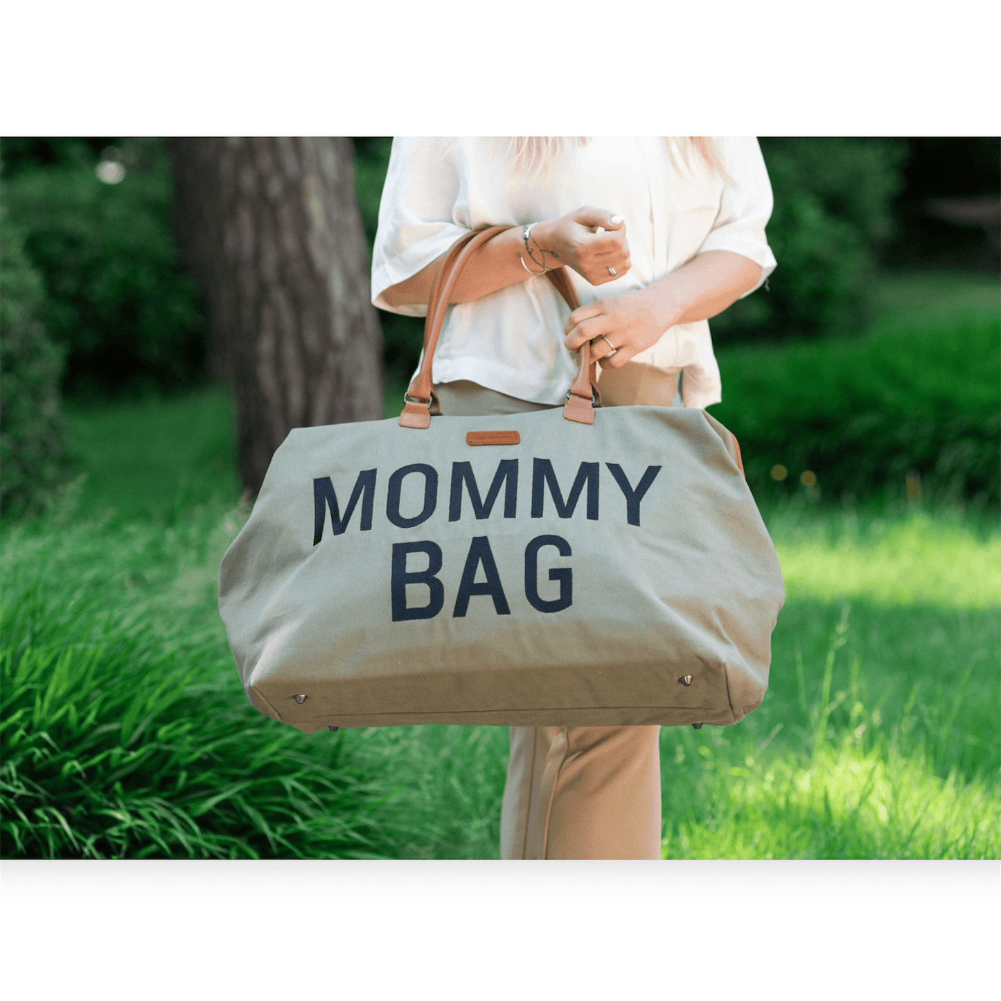 CHILDHOME "Mommy Bag" Kaki - Siliblu Boutique & Atelier