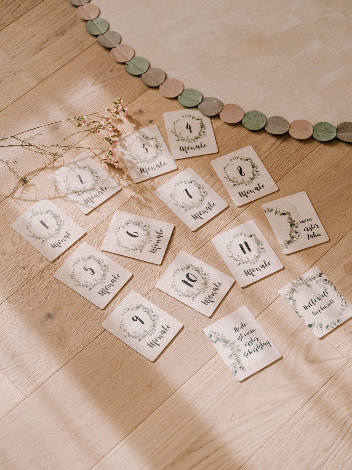 CLARISSAKORK Baby - Meilensteinkarten Lou - Siliblu Boutique & Atelier