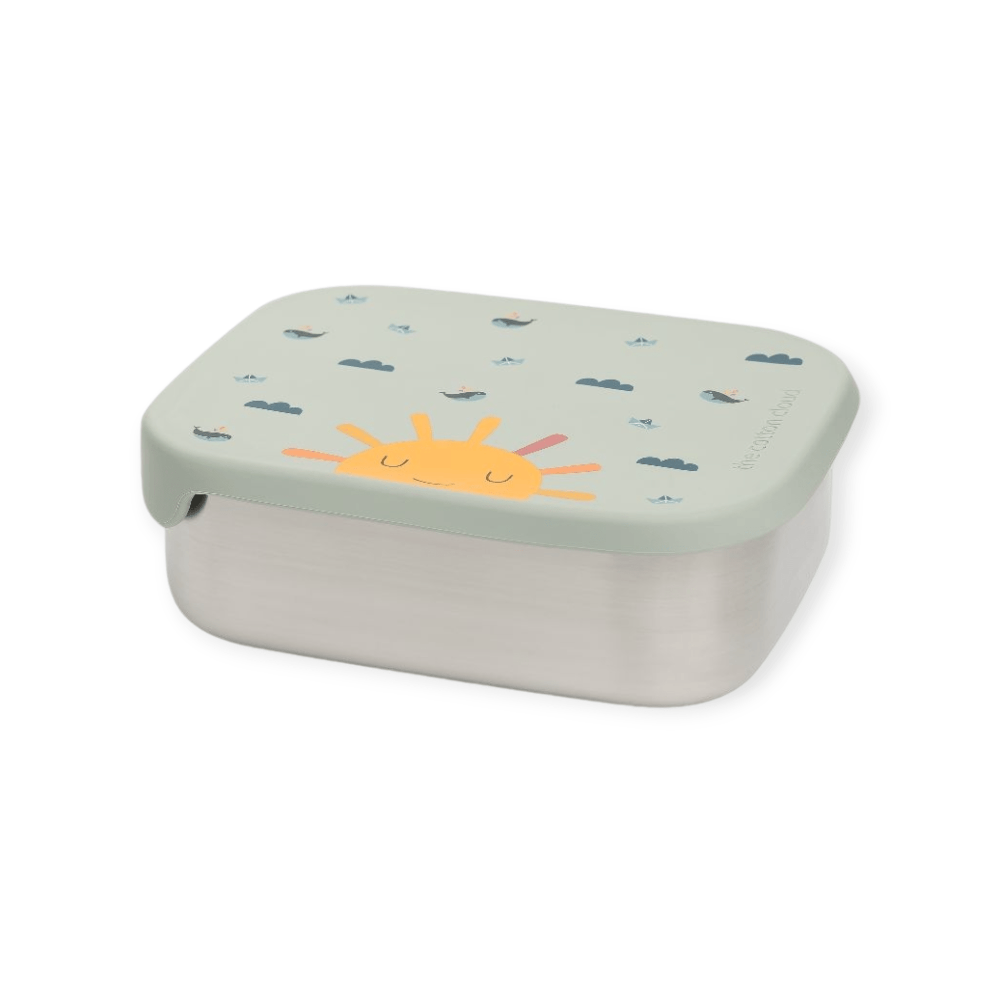 Cotton Cloud Lunchbox Edelstahl *Origami* - Siliblu Boutique & Atelier
