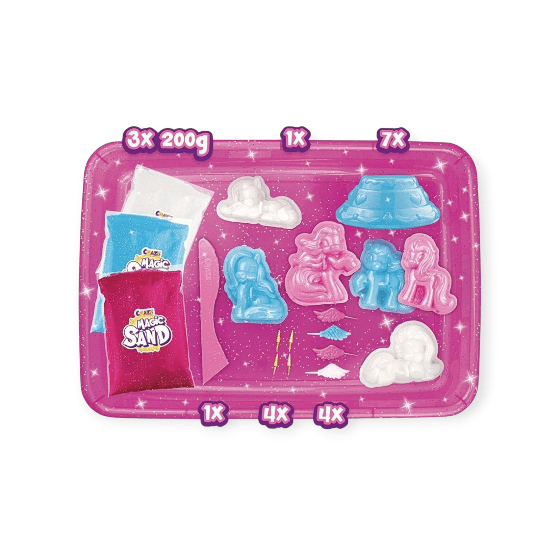 Craze Magic Sand Playset Unicorn - Siliblu Boutique & Atelier