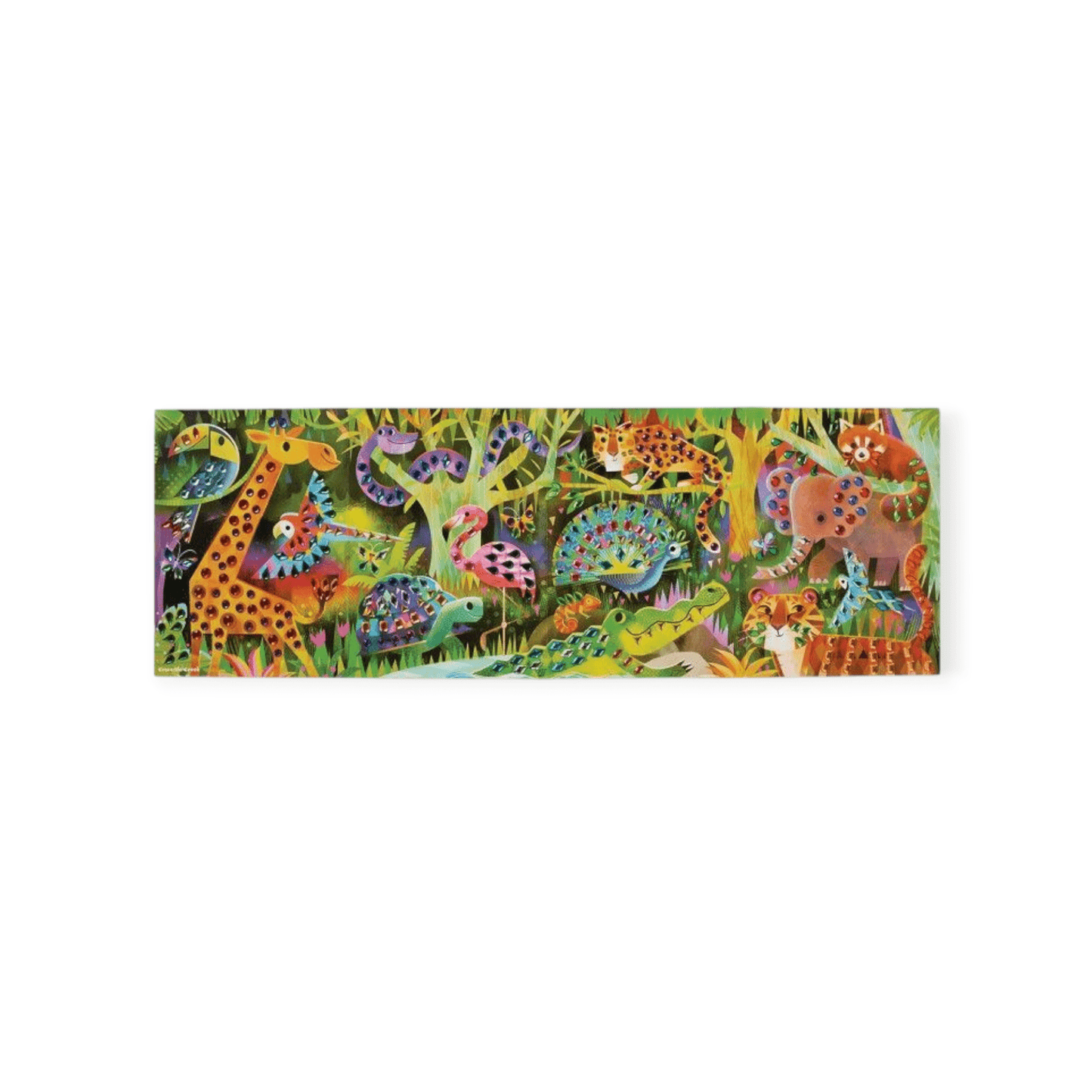 Crocodile Creek Juwelen Art Poster Dschungel Paradise - Siliblu Boutique & Atelier