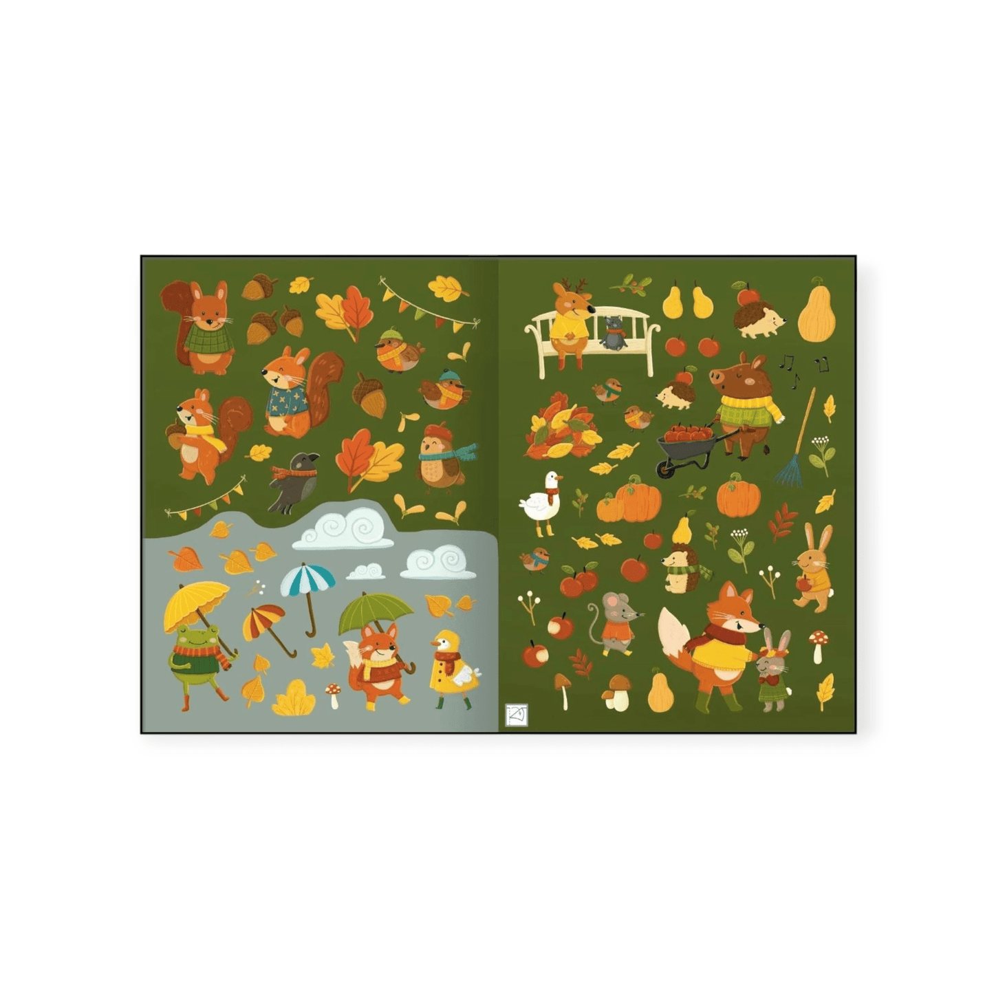 Erstes Stickern - Im Herbst - Siliblu Boutique & Atelier