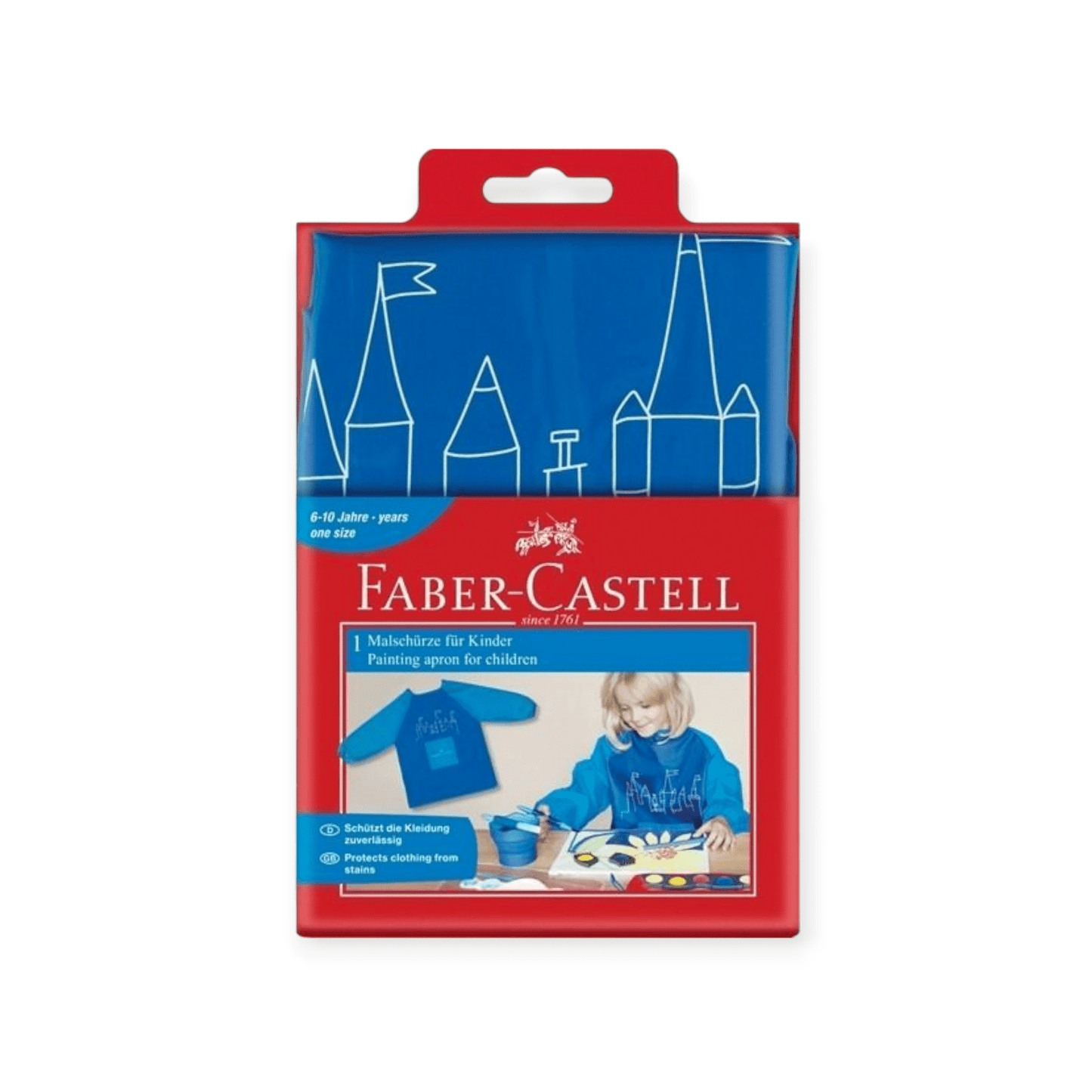 FABER - CASTELL Malschürze blau - Siliblu Boutique & Atelier