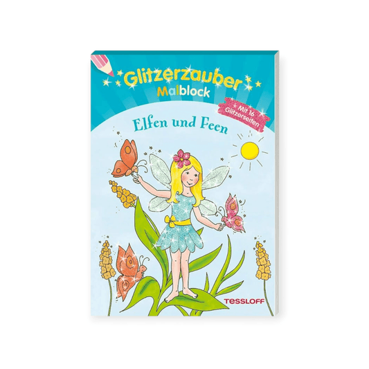 Glitzerzauber Malblock Elfen und Feen - Siliblu Boutique & Atelier