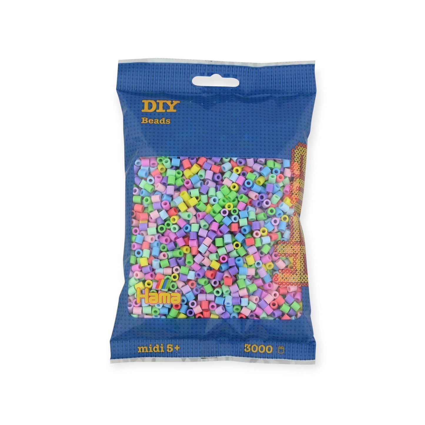 HAMA Bügelperlen Midi, 3000 Perlen, pastell mix - Siliblu Boutique & Atelier
