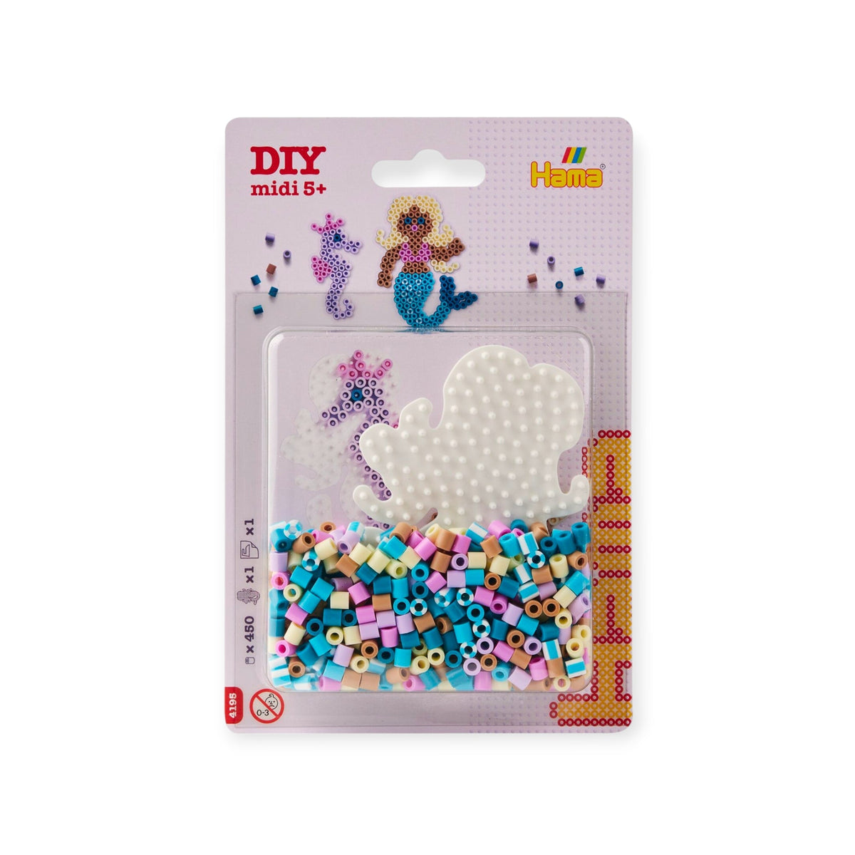 HAMA Bügelperlen Set Midi "Meerjungfrau" - Siliblu Boutique & Atelier