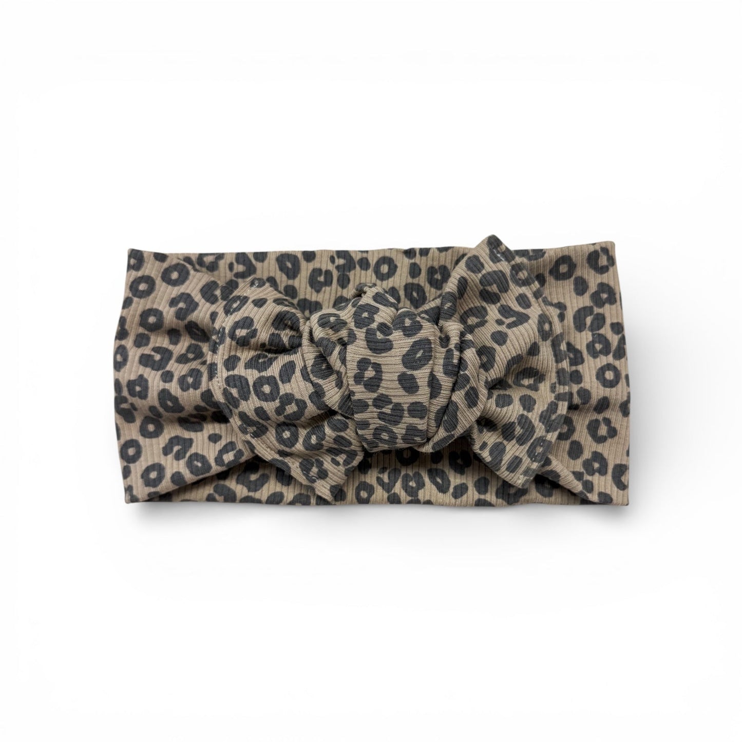 Headband RIB "Leo dark beige" - Siliblu Boutique & Atelier