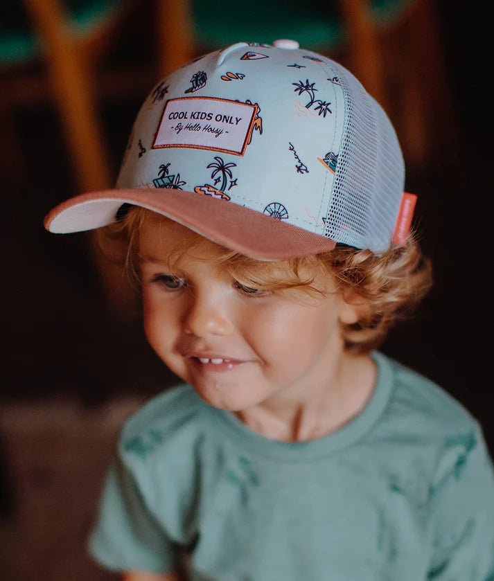 hello hossy Cap "Blue Island" - Siliblu Boutique & Atelier