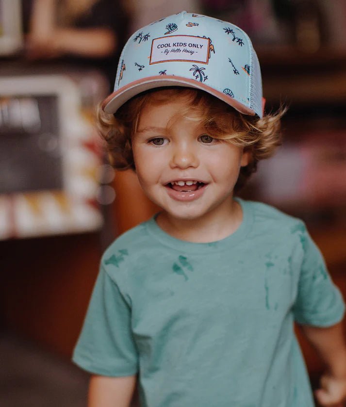hello hossy Cap "Blue Island" - Siliblu Boutique & Atelier