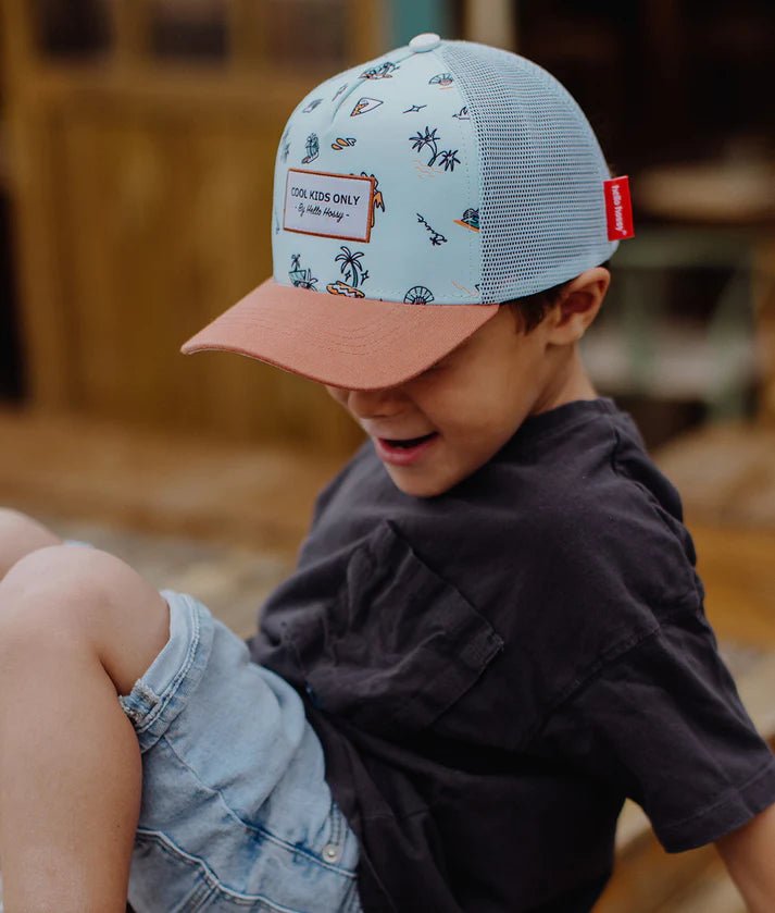 hello hossy Cap "Blue Island" - Siliblu Boutique & Atelier