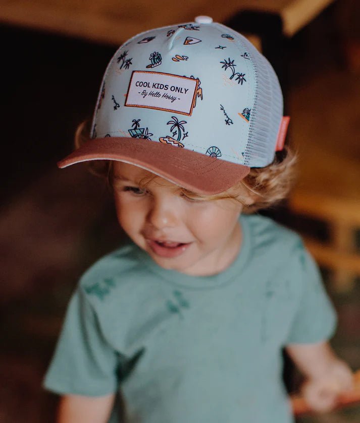 hello hossy Cap "Blue Island" - Siliblu Boutique & Atelier