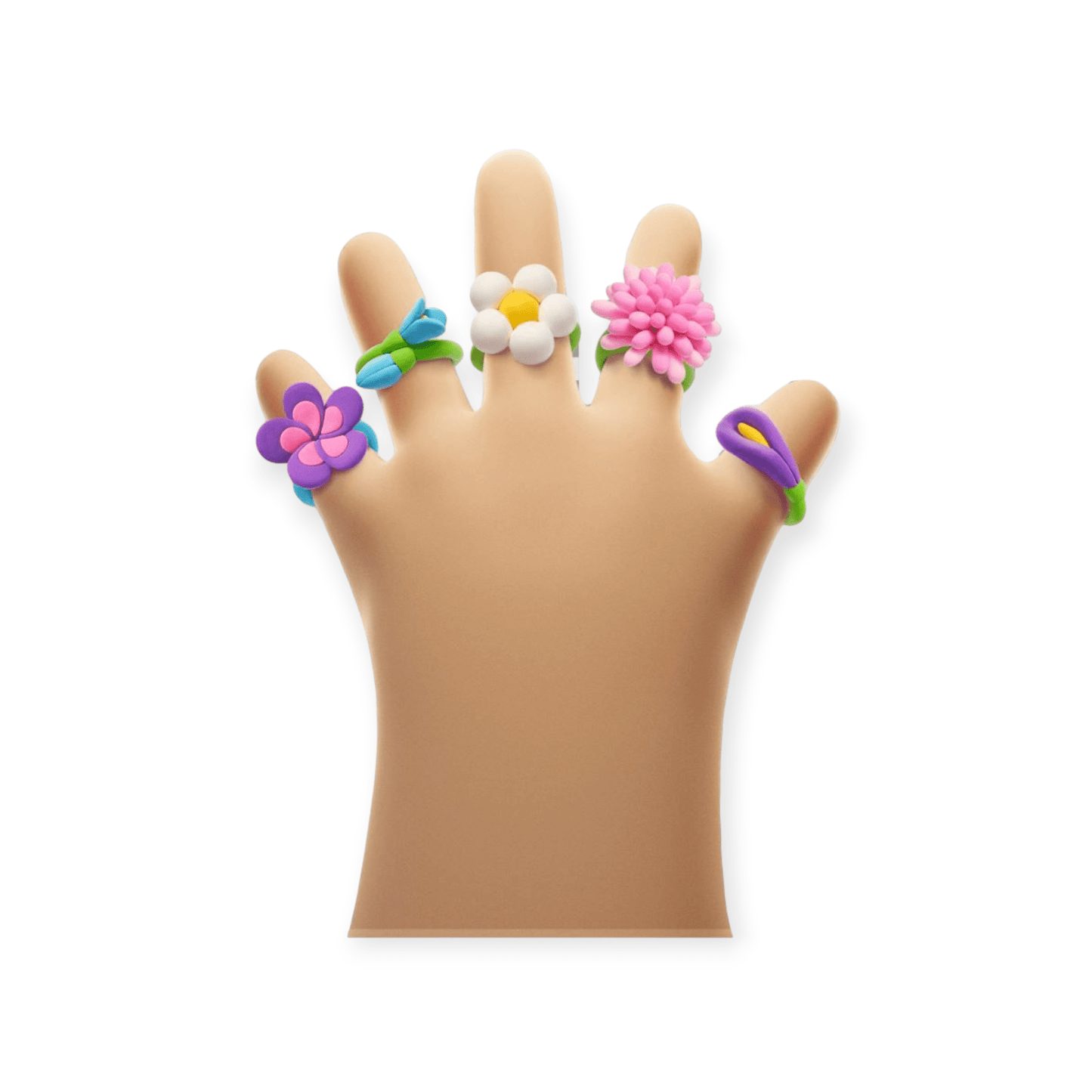 Hey Clay Bijou Blumen Ringe - Siliblu Boutique & Atelier