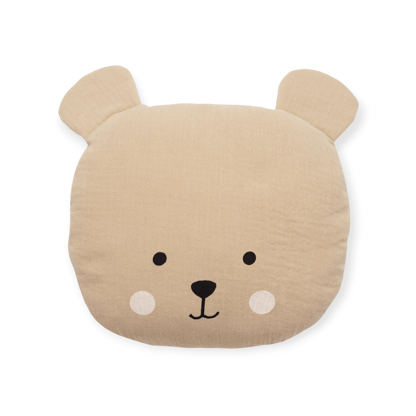 JABADABADO Kissen Teddy Braun 30x30cm - Siliblu Boutique & Atelier