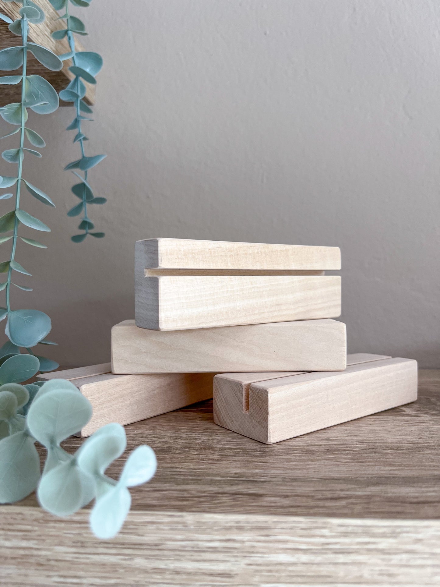Kartenhalter aus Holz - Siliblu Boutique & Atelier