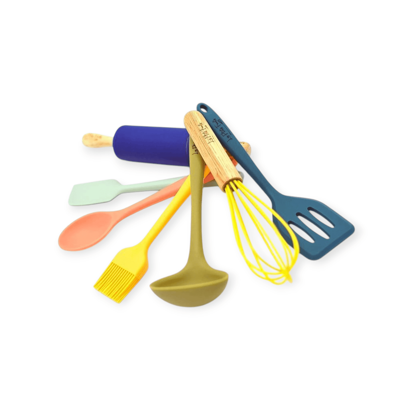 Kidywolf 7teiliges Küchenset - cooking tools - Siliblu Boutique & Atelier