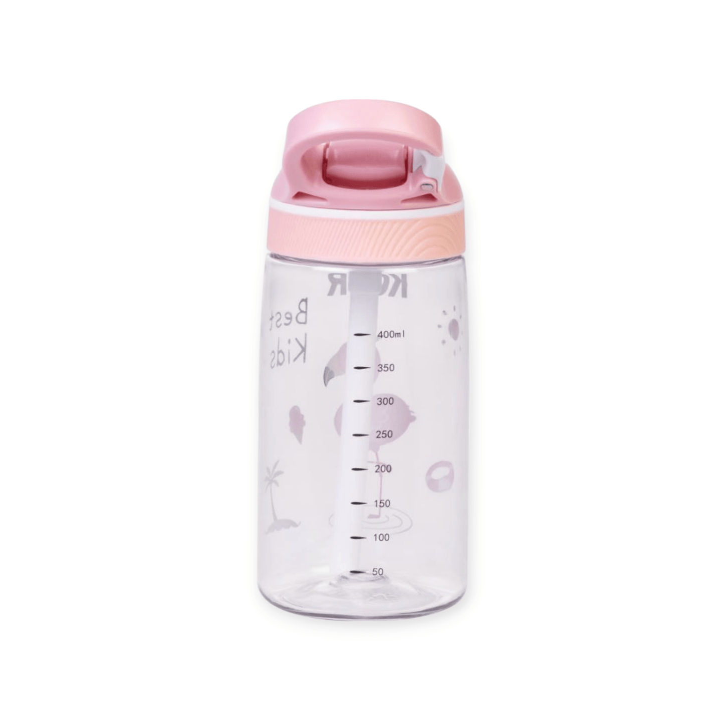KOOR Trinkflasche Bambini Flamingo 450 ml - Siliblu Boutique & Atelier