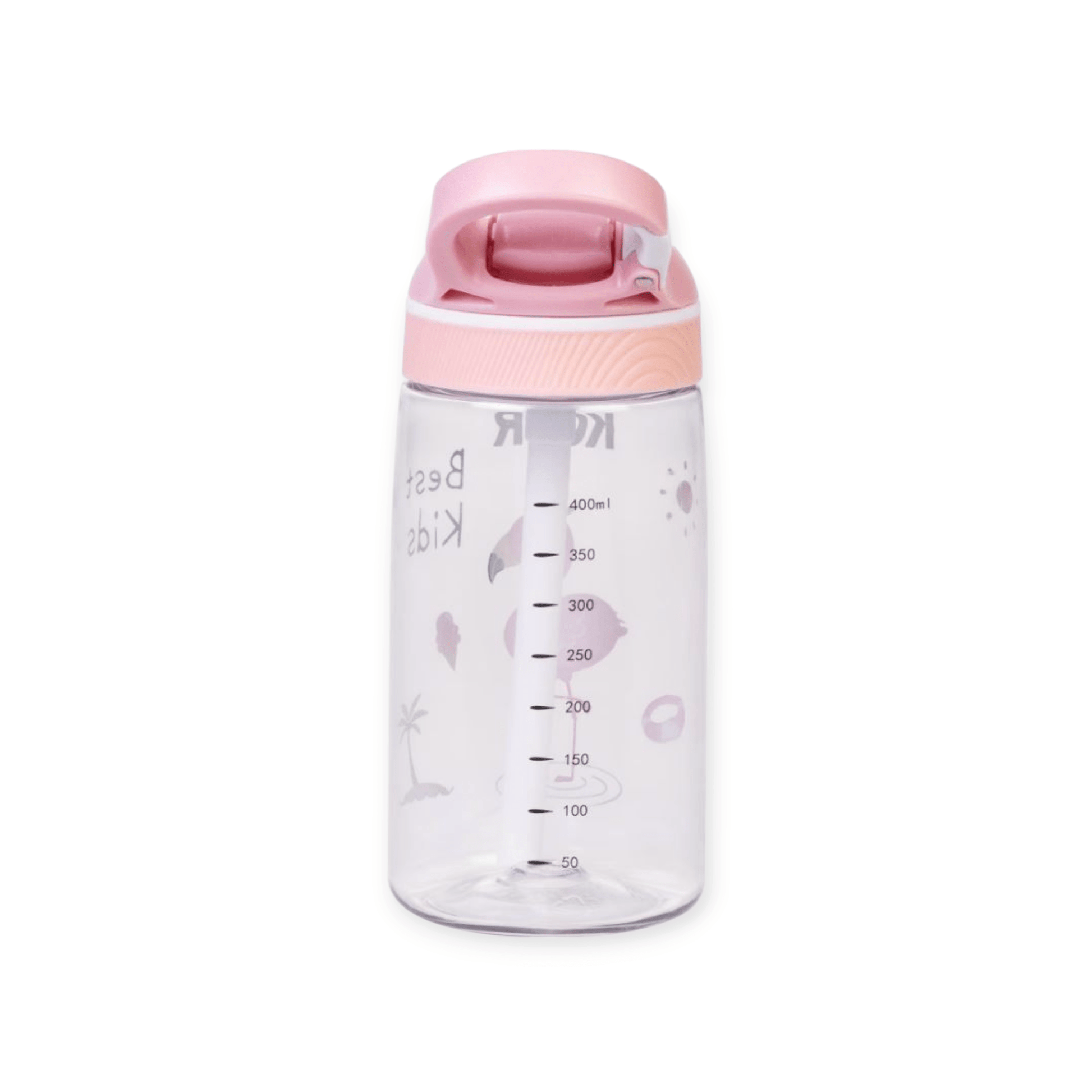 KOOR Trinkflasche Bambini Flamingo 450 ml - Siliblu Boutique & Atelier