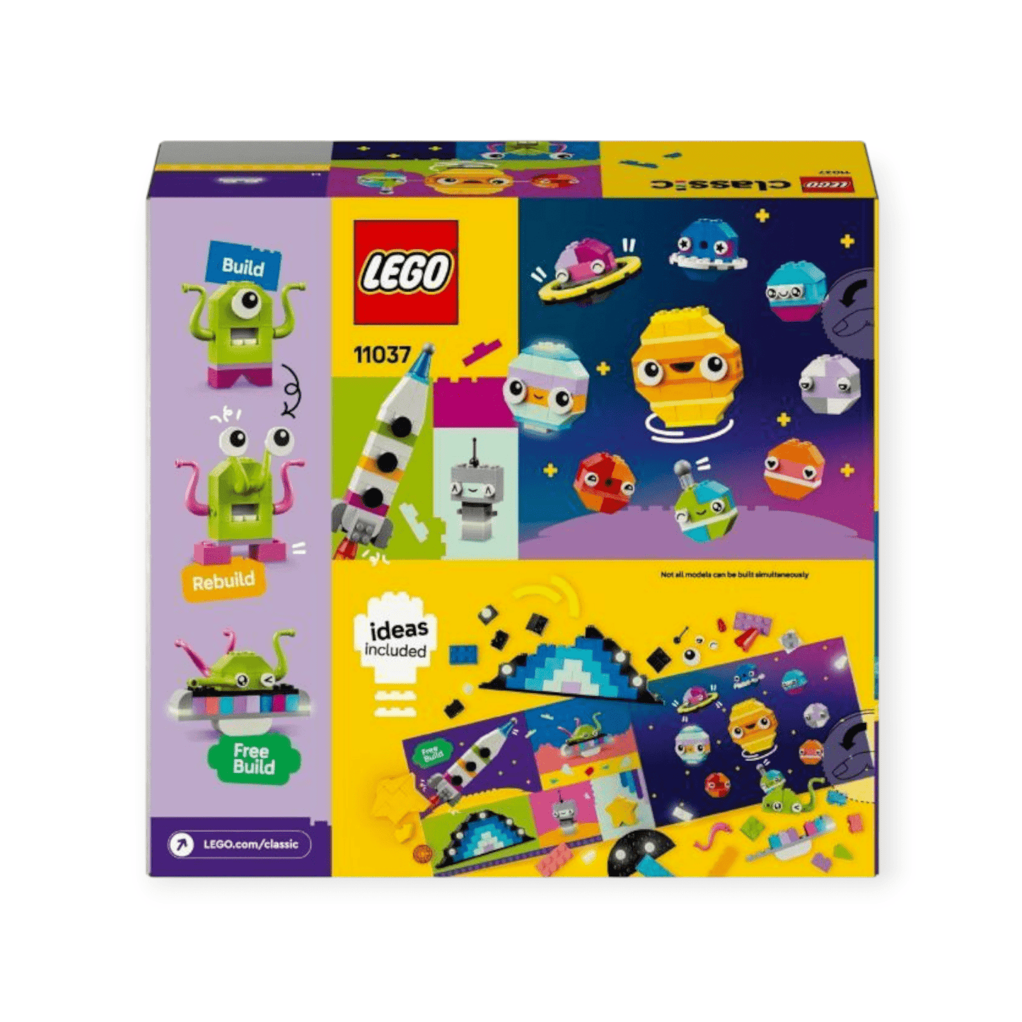 LEGO Classic - Kreative Weltraumplaneten 484tlg - Siliblu Boutique & Atelier