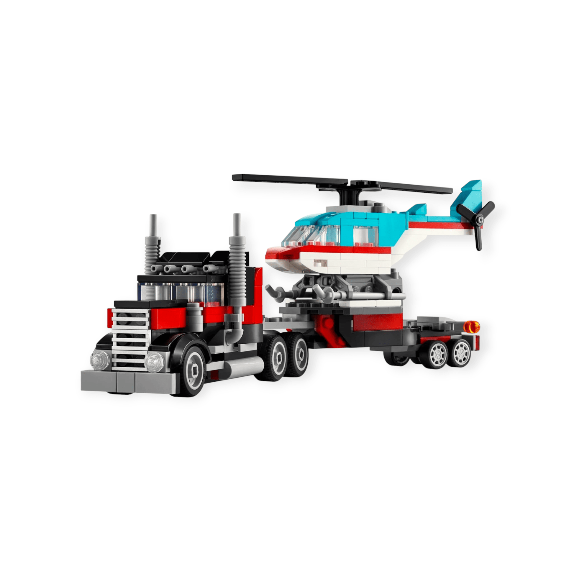 LEGO Creator - Tieflader mit Hubschrauber 270tlg - Siliblu Boutique & Atelier