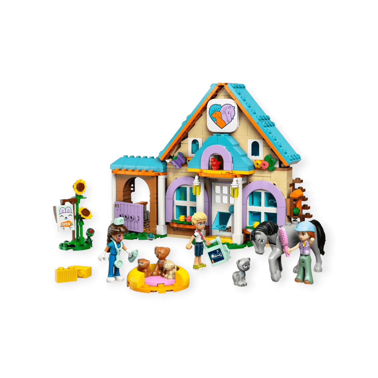 LEGO Friends - Tierarztpraxis für Pferde und Haustiere 428tlg - Siliblu Boutique & Atelier
