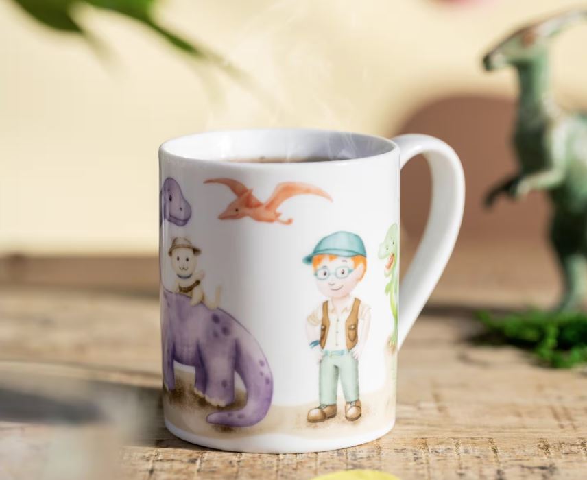 Leonardo Kindergeschirrset Avventura 3 - teilig, Dinosaurier - Siliblu Boutique & Atelier
