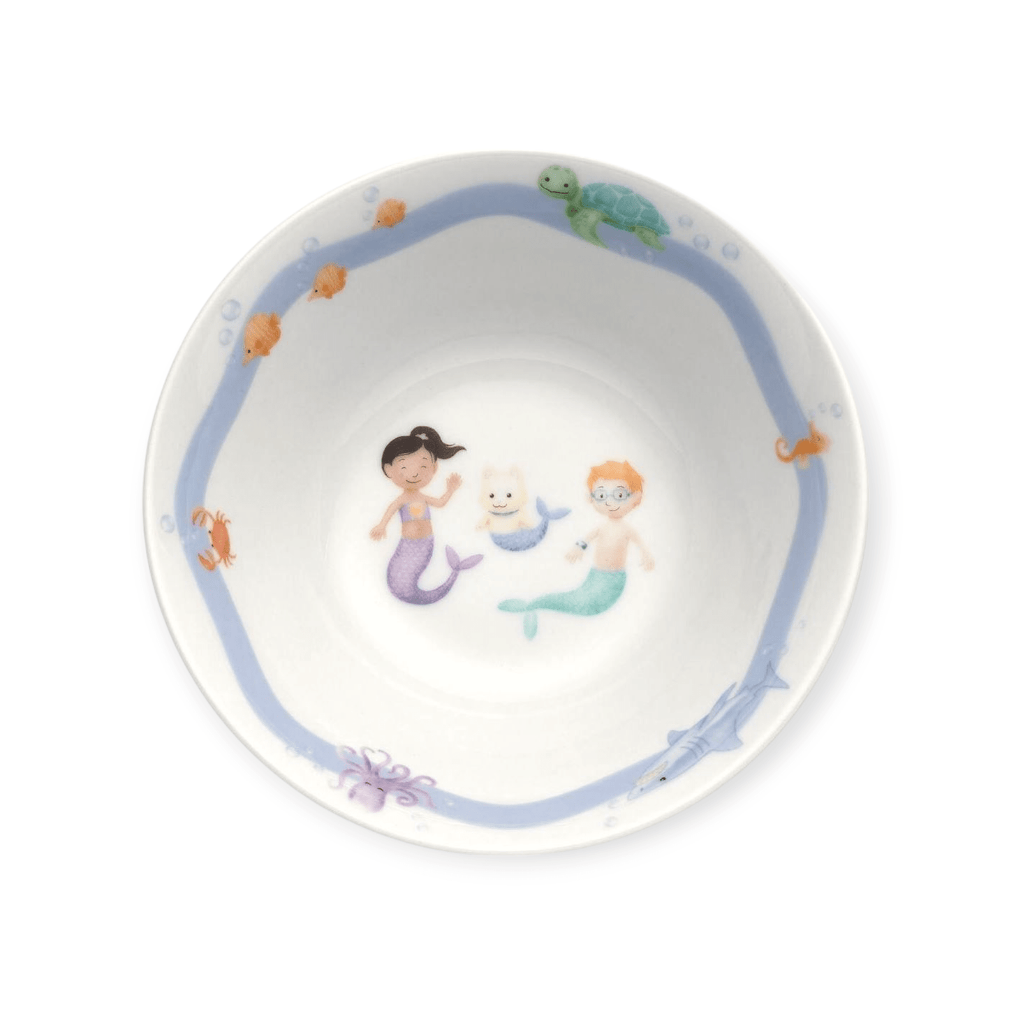 Leonardo Kindergeschirrset Avventura 3 - teilig, Meer - Siliblu Boutique & Atelier