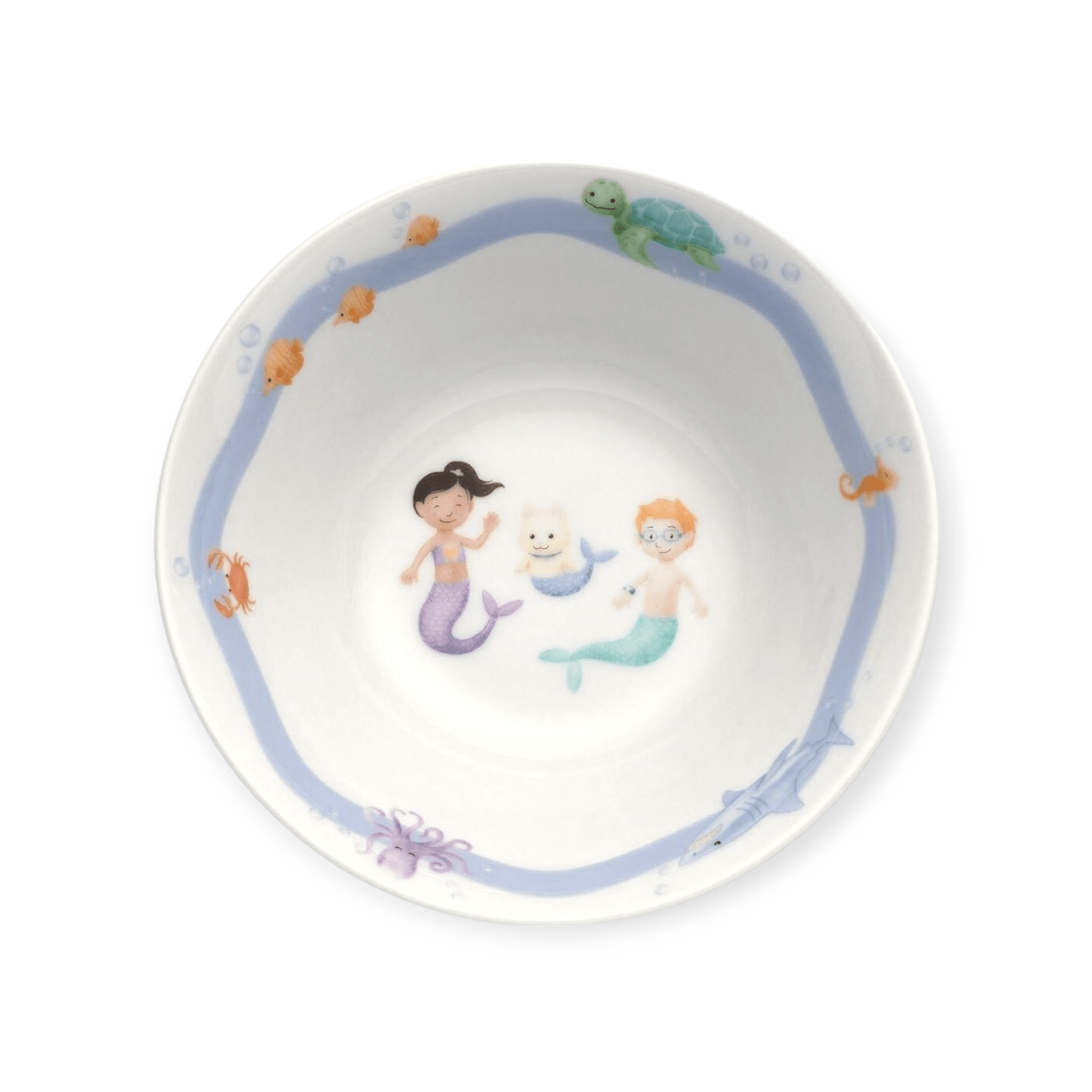 Leonardo Kindergeschirrset Avventura 3 - teilig, Meer - Siliblu Boutique & Atelier