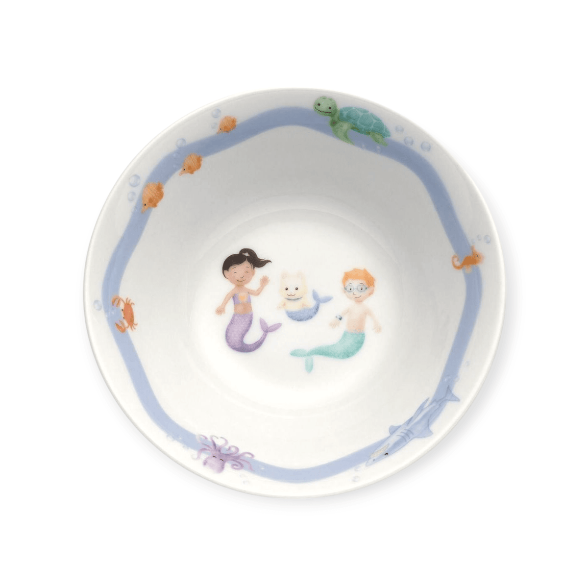 Leonardo Kindergeschirrset Avventura 3 - teilig, Meer - Siliblu Boutique & Atelier