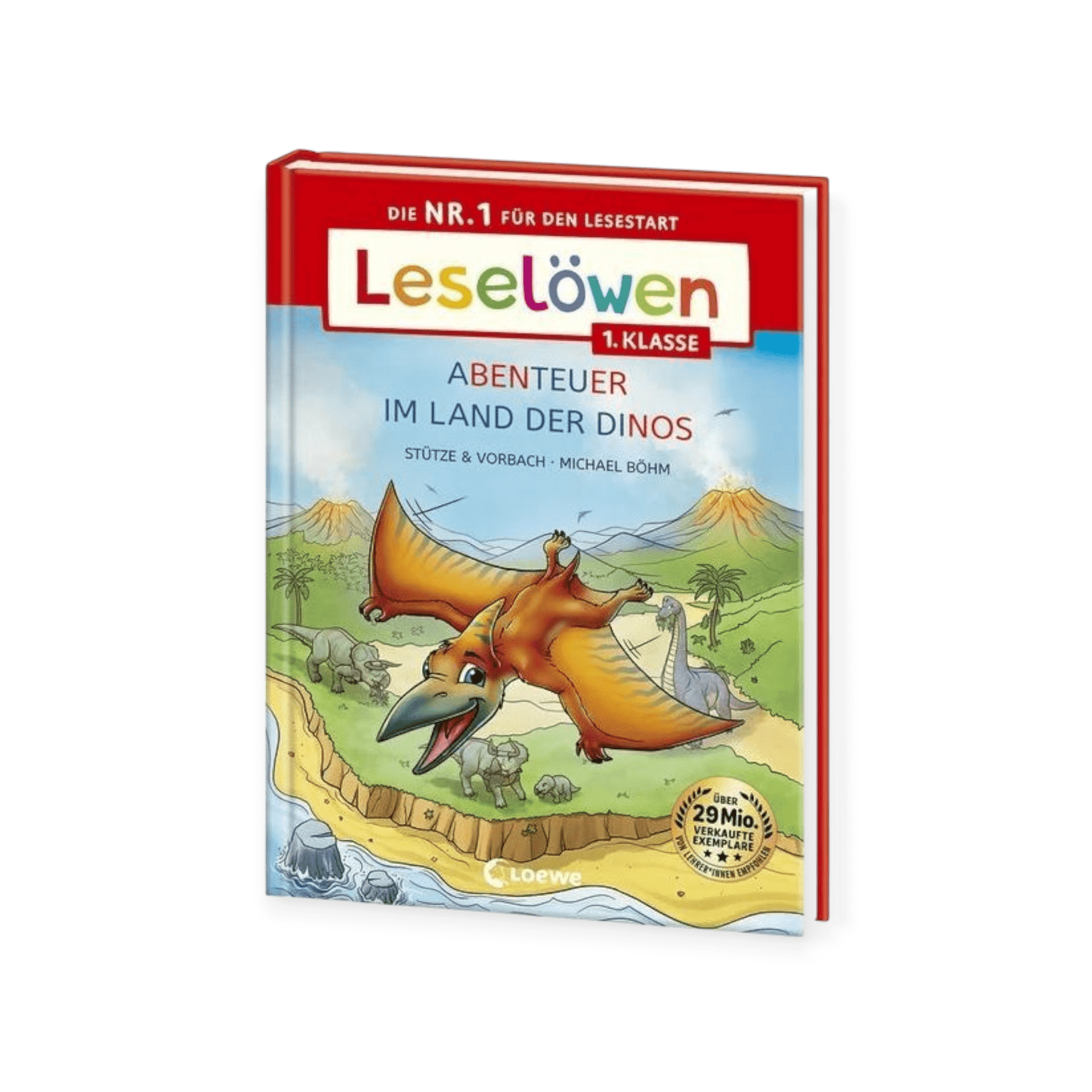Leselöwen 1. Klasse - Abenteuer im Land der Dinos - Siliblu Boutique & Atelier