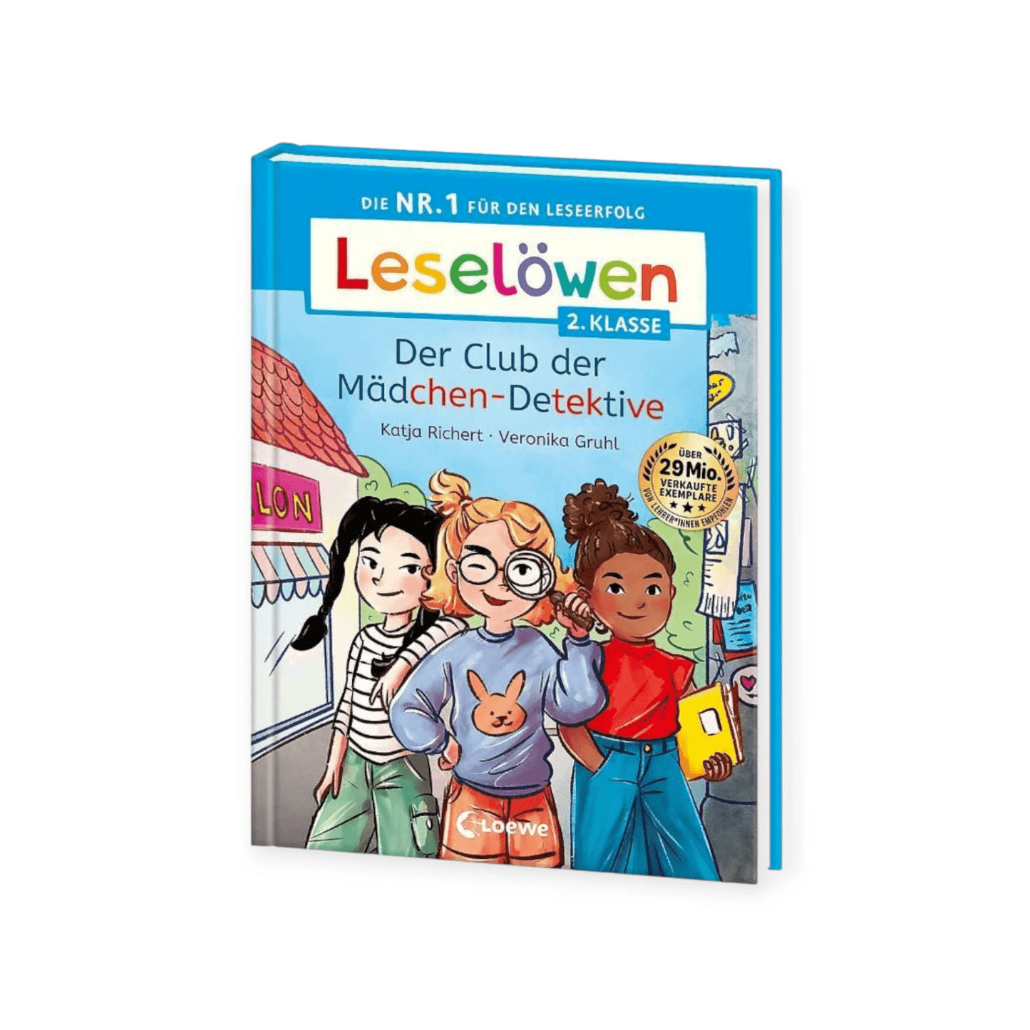 Leselöwen 2. Klasse - Der Club der Mädchen - Detektive - Siliblu Boutique & Atelier