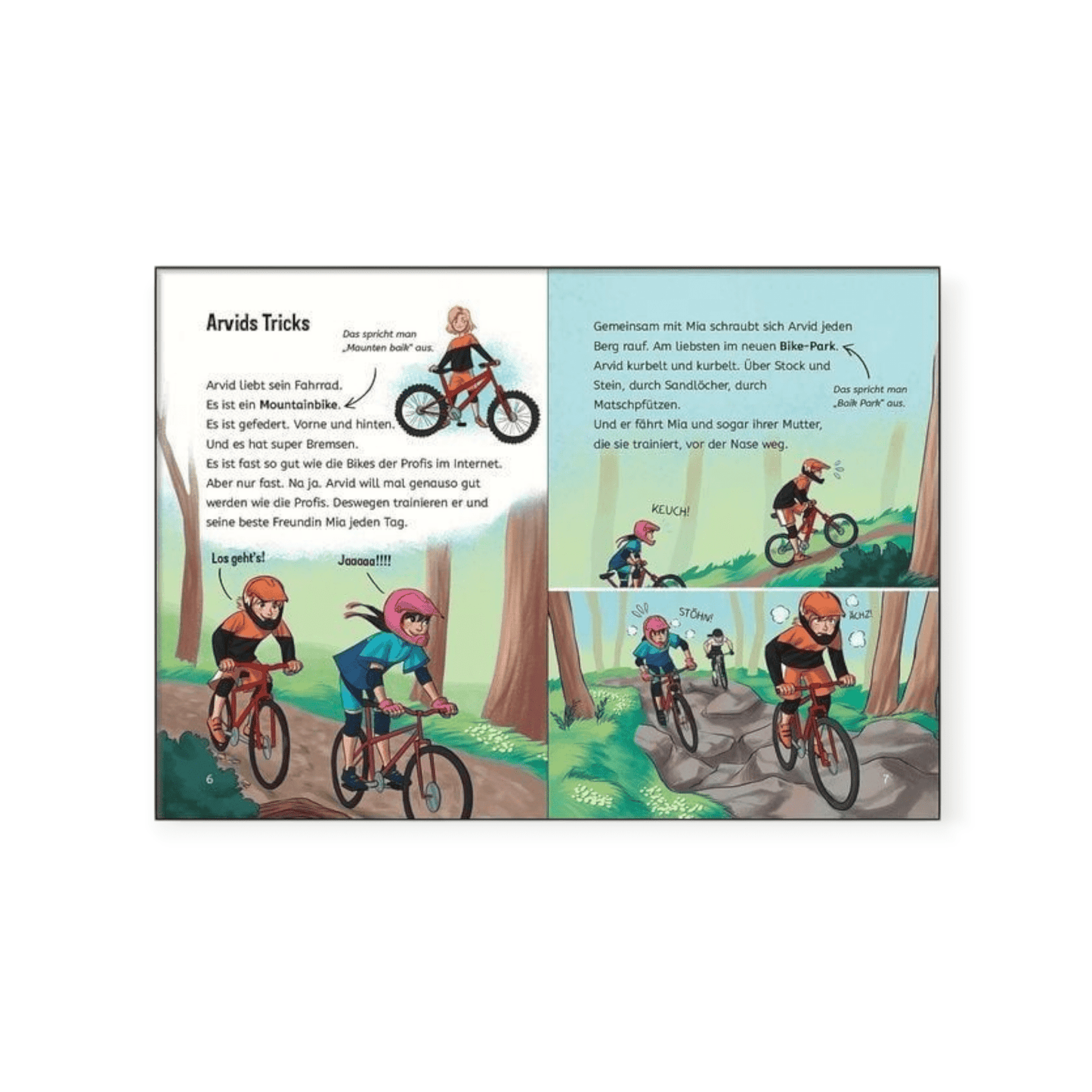 Leselöwen 3. Klasse - Aufregung im Bike - Park - Siliblu Boutique & Atelier