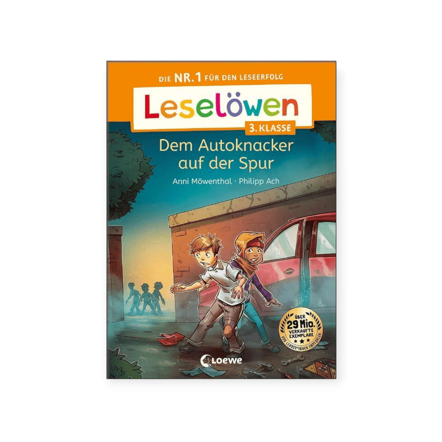 Leselöwen 3. Klasse - Dem Autoknacker auf der Spur - Siliblu Boutique & Atelier