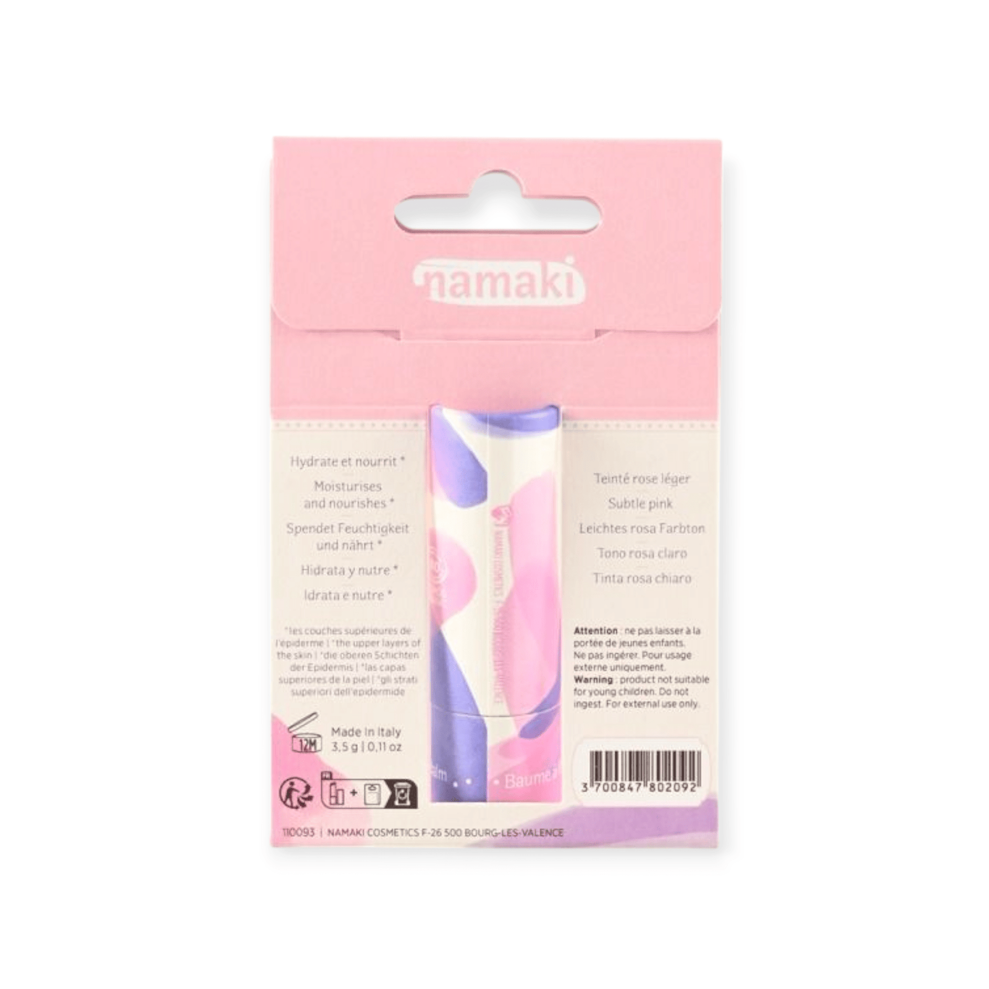 Lippenbalsam Subtle Pink Himbeer - Siliblu Boutique & Atelier