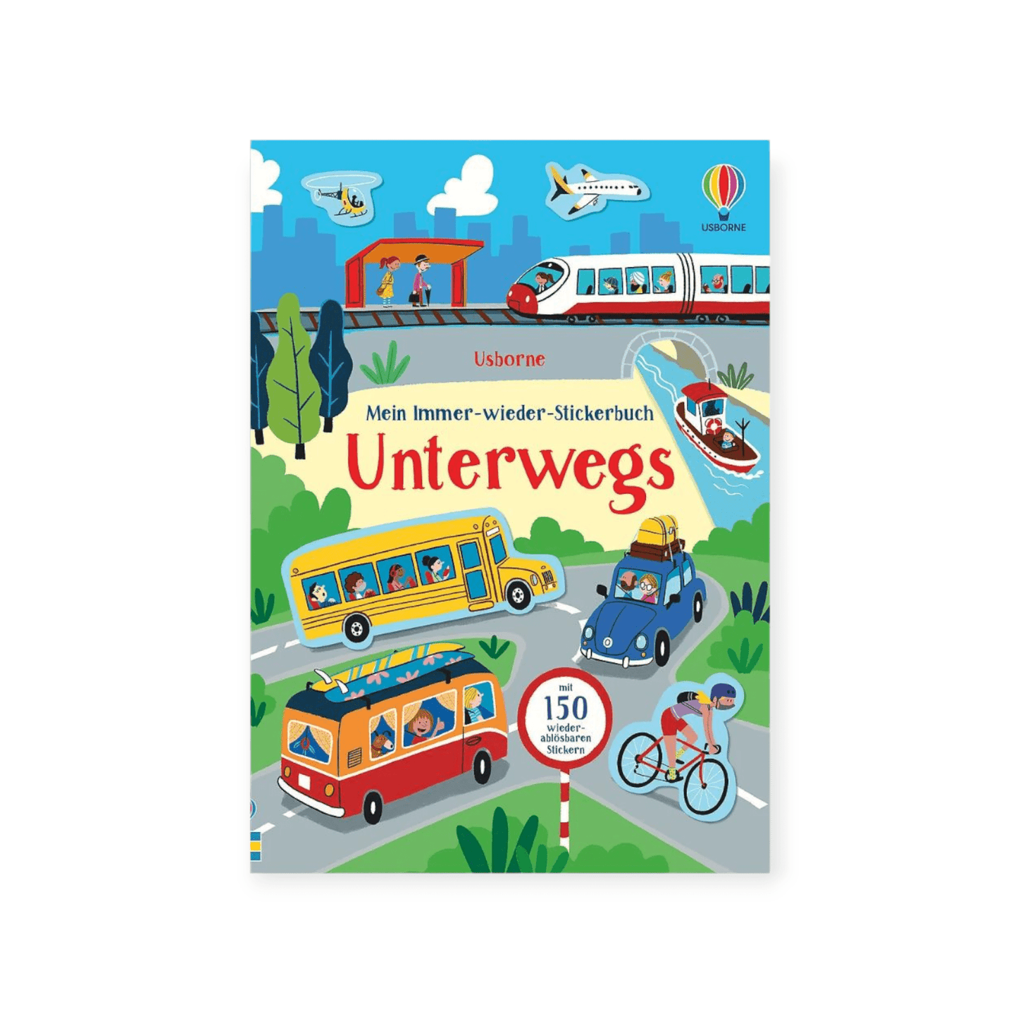 Mein Immer - wieder - Stickerbuch: Unterwegs - Siliblu Boutique & Atelier