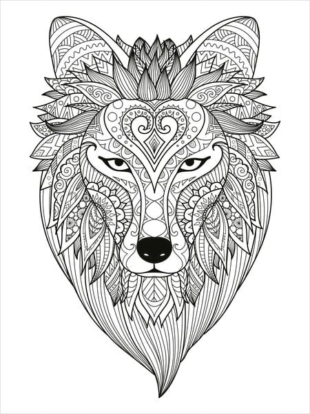 Mein Mandala - Tier - Malbuch - Wilde Tiere - Siliblu Boutique & Atelier