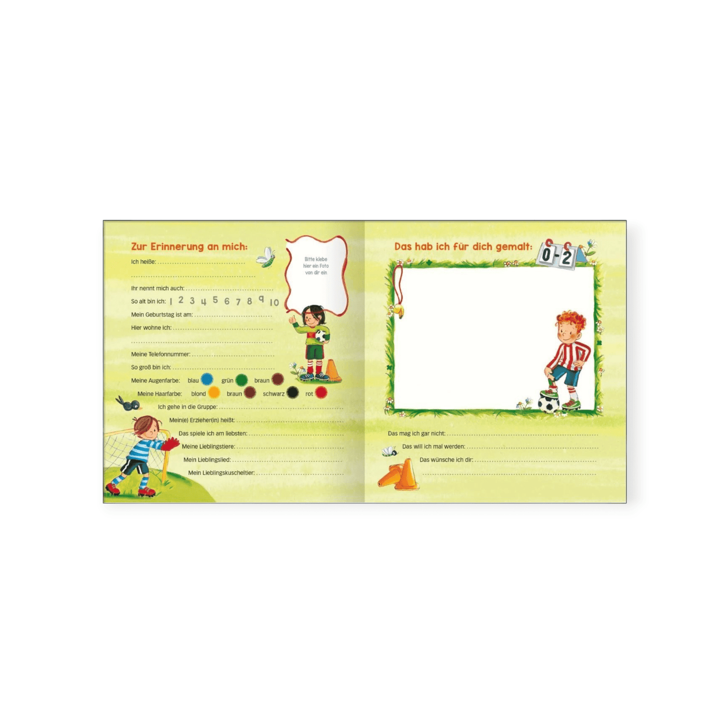 Meine Kindergarten - Freunde "Fussball" - Siliblu Boutique & Atelier