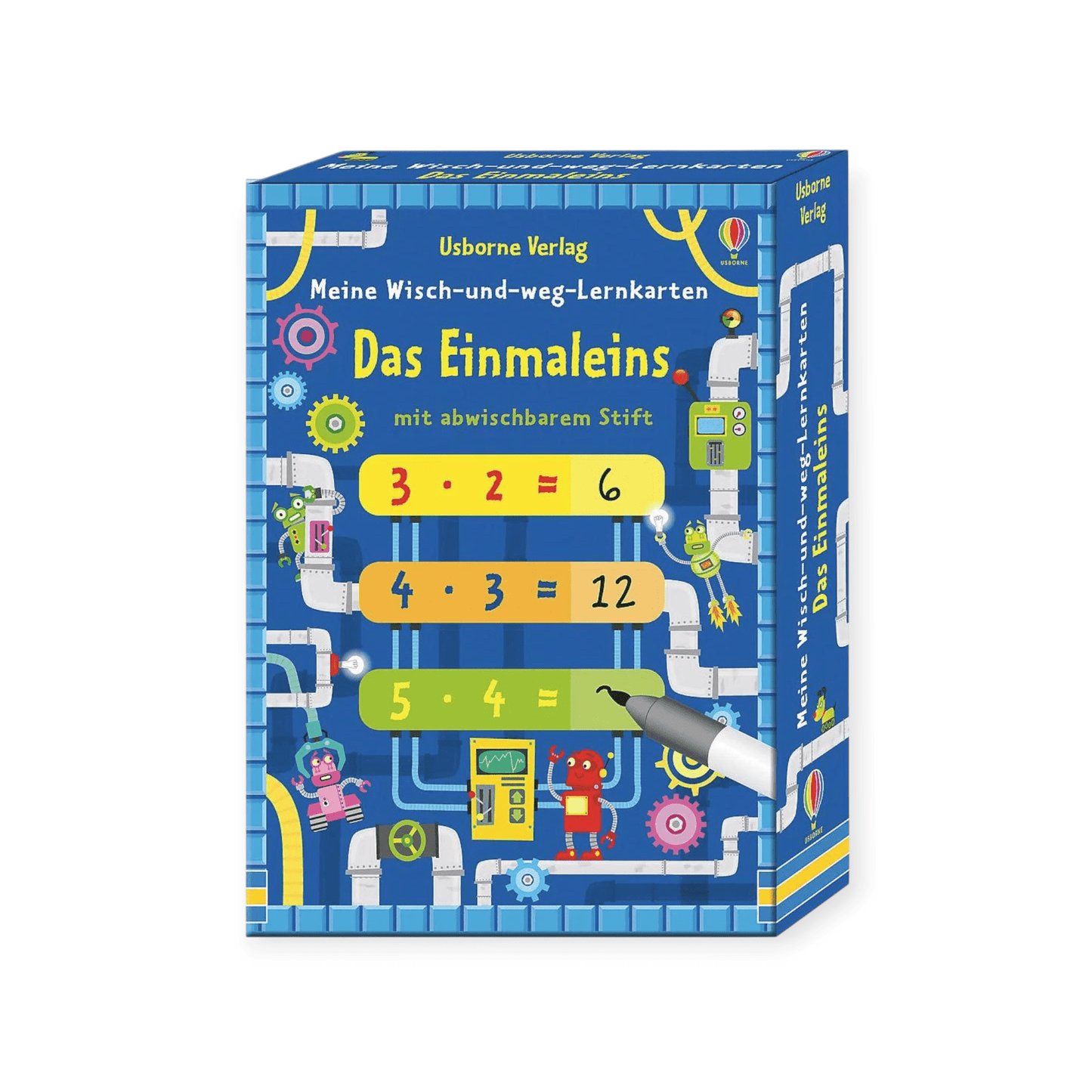 Meine liebsten Wisch - und - weg - Lernkarten: Das Einmaleins - Siliblu Boutique & Atelier