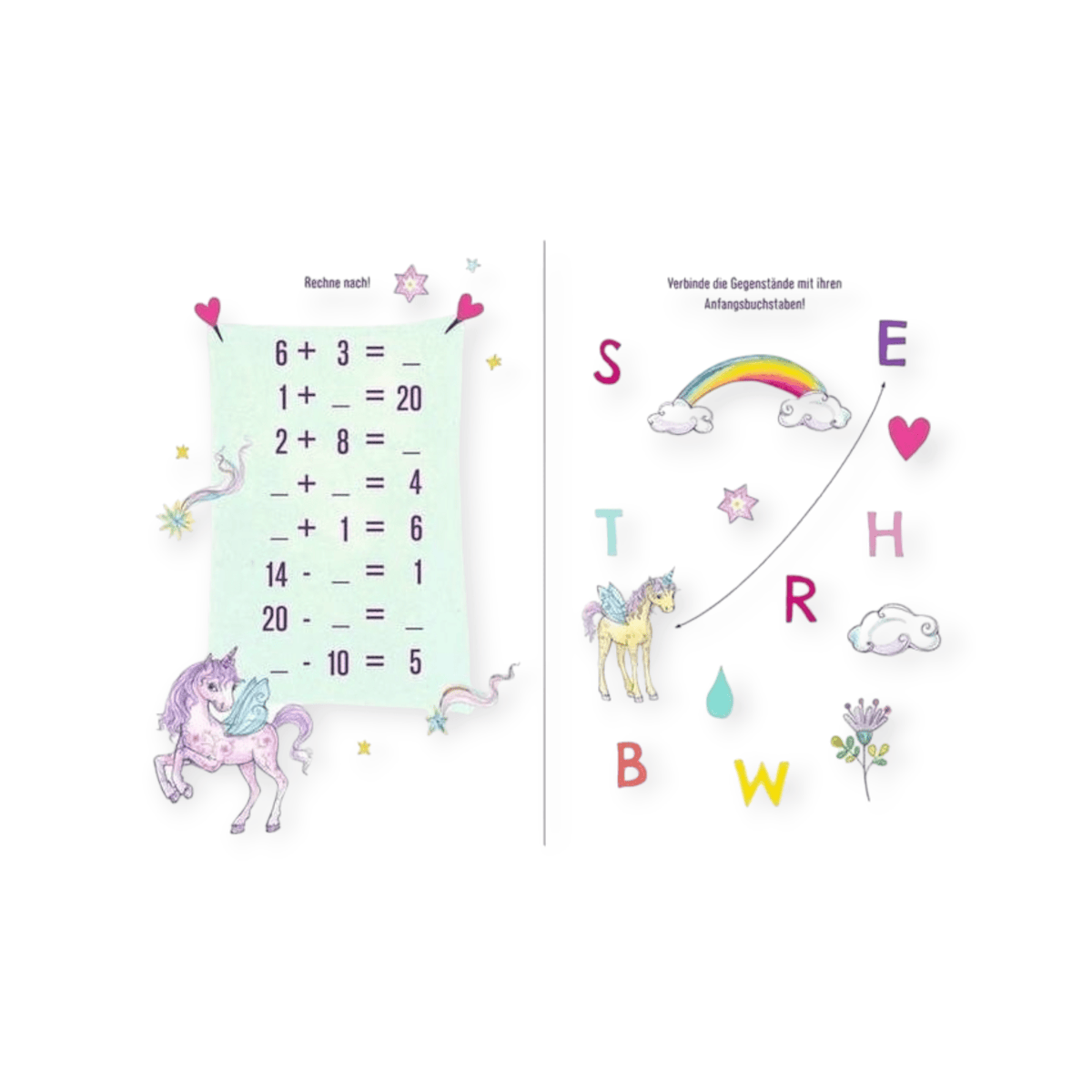 Meine superschlaue Einhorn Schulstart - Box (Einhorn - Paradies) - Siliblu Boutique & Atelier