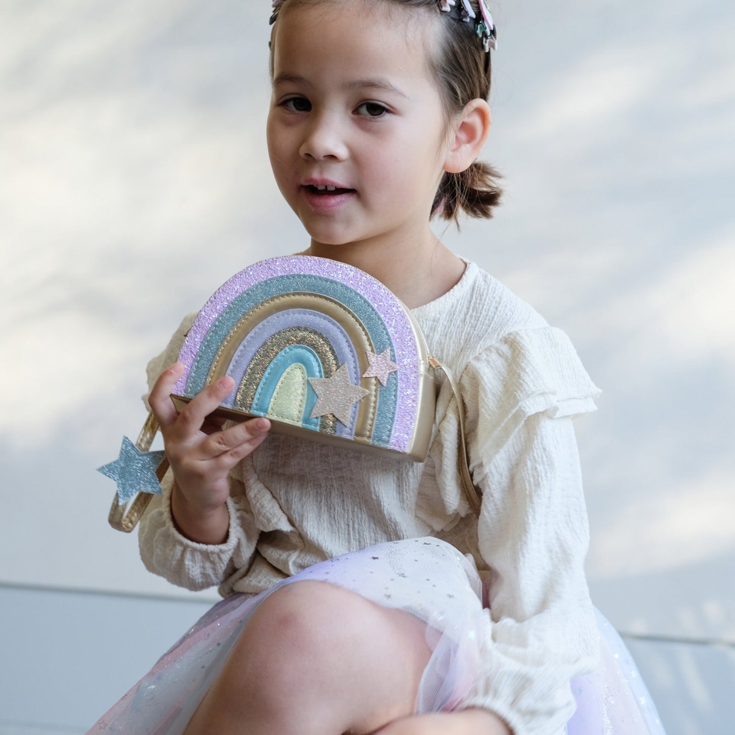 Mimi & Lula Dreamland Rainbow Bag - Gold - Siliblu Boutique & Atelier