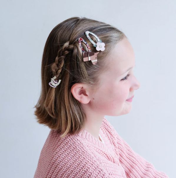 Mimi & Lula Horse & flower clip set - Siliblu Boutique & Atelier