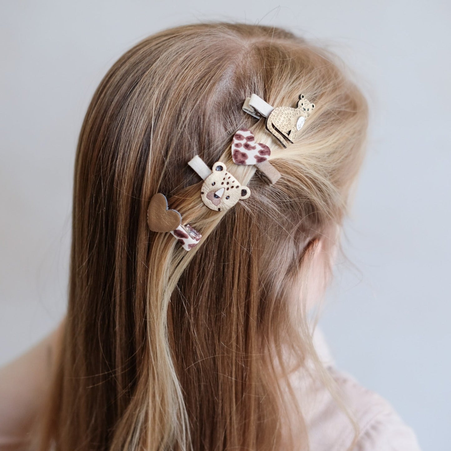 Mimi & Lula Larry Leopard Mini Clips - Siliblu Boutique & Atelier