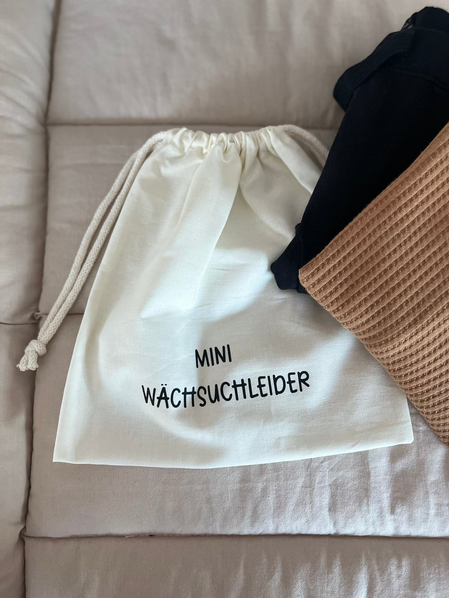 "Mini Wächsuchleider" - Baumwollbeutel für Ersatzkleidung - Siliblu Boutique & Atelier