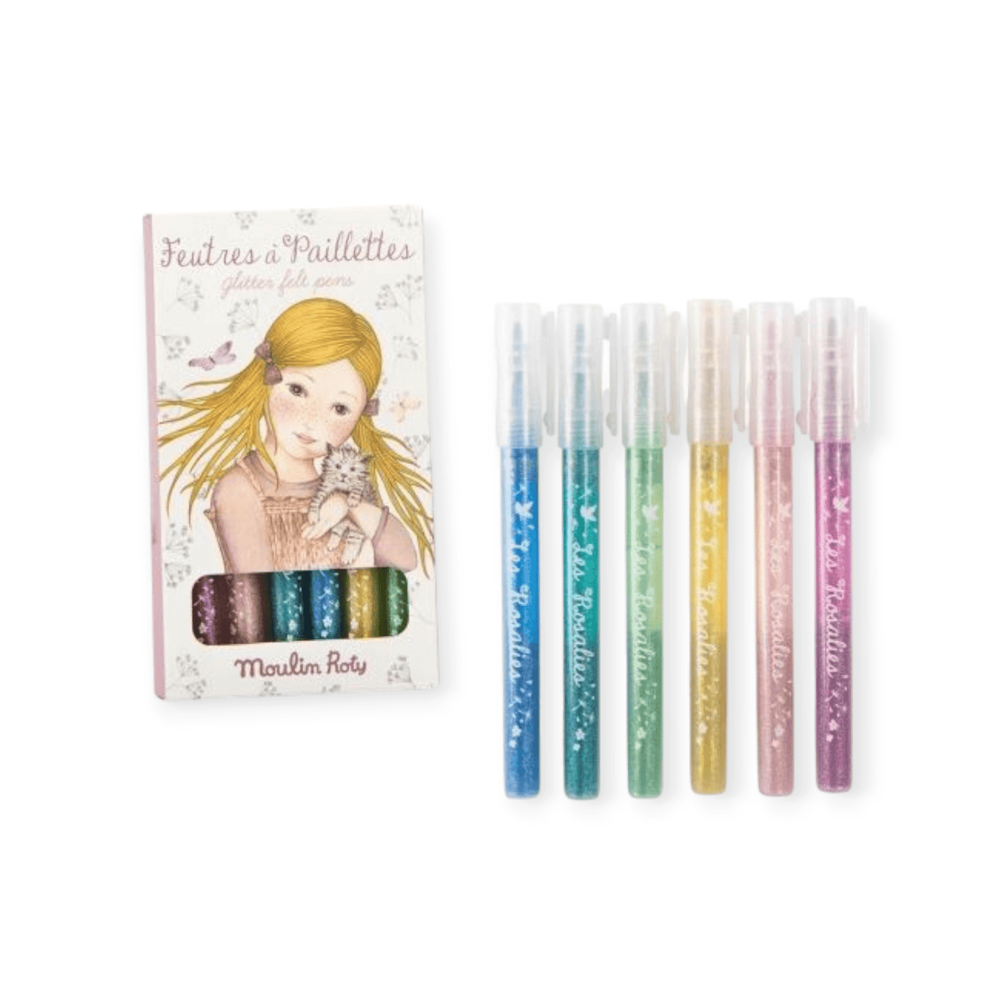 Moulin Roty Glitzerstifte Les Rosalies - Siliblu Boutique & Atelier